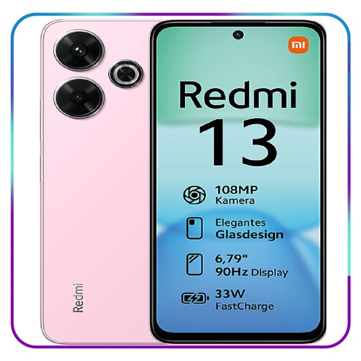 Xiaomi Redmi 13 - 8GB RAM 256GB ROM TRCSL APPROVED 1 Year Genxt Company Warranty ( Free Tempared & Free Handsfree )