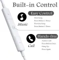 Wired Earphones with Mic – 3.5mm | Universal for iPhone, Samsung, Oppo | A+ Audio Quality | SL STORY earphone with mic, 3.5mm headset, wired headphones, universal earphones, iphone earphones, samsung headset, SL STORY, original quality earphone. 