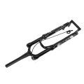 Mountain Bike Front Fork Bike Suspension Front Fork 29 Inch Aluminum Alloy Tapered Steerer Remote Lockout Shock Absorber Air. 