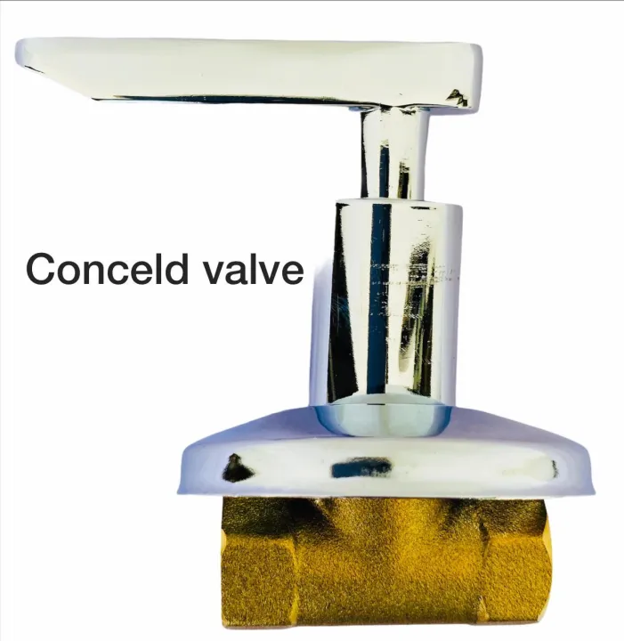 Concealed Valve - Bath & Shower Faucets Control Brass Mixing Valve Switch Concealed Shower Valve Mixer Hotel Faucet Mixing Wall Shower