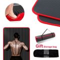 10mm Thickened Non-slip Yoga Mats Tear Resistant NBR Fitness Mats Sports Gym Pilates Pads With Yoga Mat Bag Strap. 