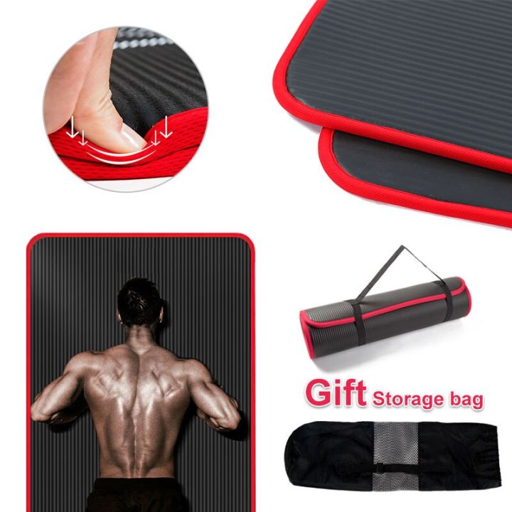 10mm%20Thickened%20Non-slip%20Yoga%20Mats%20Tear%20Resistant%20NBR%20Fitness%20Mats%20Sports%20Gym%20Pilates%20Pads%20With%20Yoga%20Mat%20Bag%20Strap%20-%20Image%204