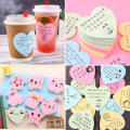 Cute Desktop Accessories Convenient Note Sheets Adorable Sticky Notes Fun Office Stickers Creative Memo Pads. 