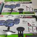 Children Kids Desktop Drum Set 3 Drums Musical Instrument Toy. 