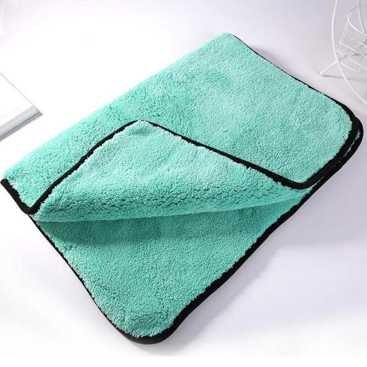 NEW%201200GSM%20Super%20Soft%20Premium%20Microfiber%20Drying%20Cltoth%20Ultra%20Absorbancy%20Aqua%20Deluxe%20Car%20Wash%20Towel%2040*40cm%20-%20Image%202