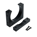 2 Pcs CNC Engraving Machine Diameter 80mm Spindle Motor Fixture Aluminum Support Mounting Base Bracket(80mm). 