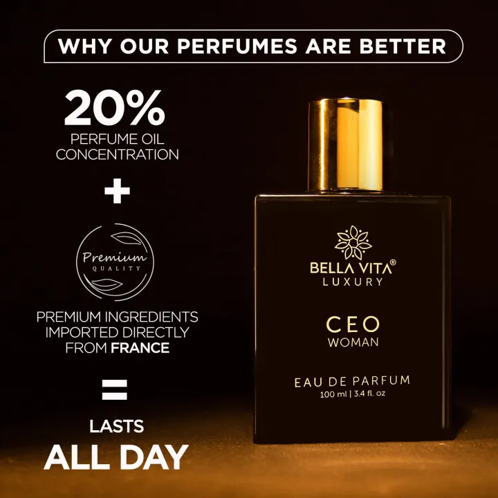 Bella%20Vita%20Luxury%20CEO%20Woman%20Eau%20De%20Parfum%20Perfume%20with%20Ylang%20Ylang,%20Vanilla,%20Musk,%20Tonka%20&%20Plum%7CSpicy%20Long%20Lasting%20EDP%20Liquid%20Fragrance%20Scent%20for%20Women%20100ml%20NUZ%20-%20Image%203
