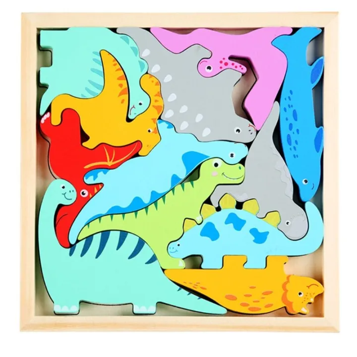 Baby%203D%20Puzzle%20Car%20Marine%20Wood%20Matching%20Board%20Jigsaw%20Children%20Toys%20Kid%20Education%20Tangram%20Montessori%20-%20Image%202