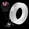 Magic Nano Tape Double-Sided Grip Tape Traceless Washable Adhesive Tape Nano PU Gel - 3 Meter & 1 Meter. 