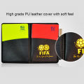 Soccer Referee Cards with Coin Whistle Keychain Red Card  Football Referee Kit Sunlight Mall. 