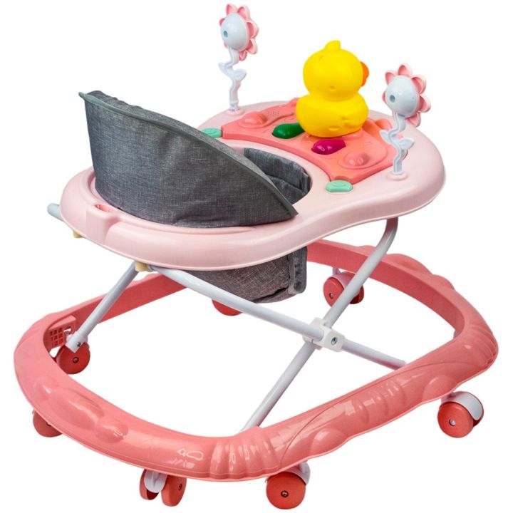 Baby Walker With Music Soft Seat Smooth Wheels Baeby Daraz lk