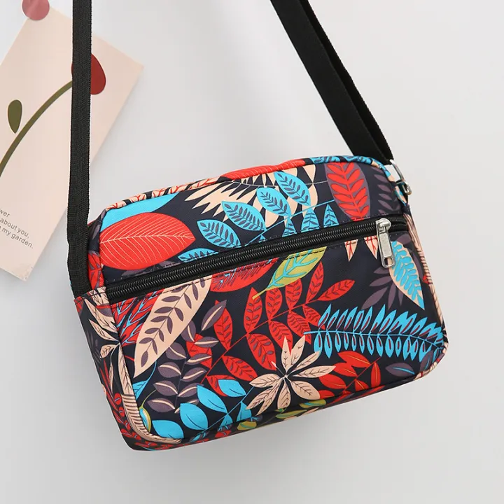 Bags%20for%20the%20Elderly%20Grandma%20Crossbody%20Small%20Square%20Bag%20Printed%20Nylon%20Women's%20Bag%20Oxford%20Cloth%20Shoulder%20Bag%20Casual%20Canvas%20Bag%20-%20Image%203