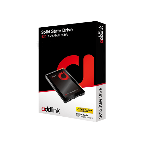 Addlink S20 512GB 3D NAND 2.5 inch SATA III 6Gb/s SSD