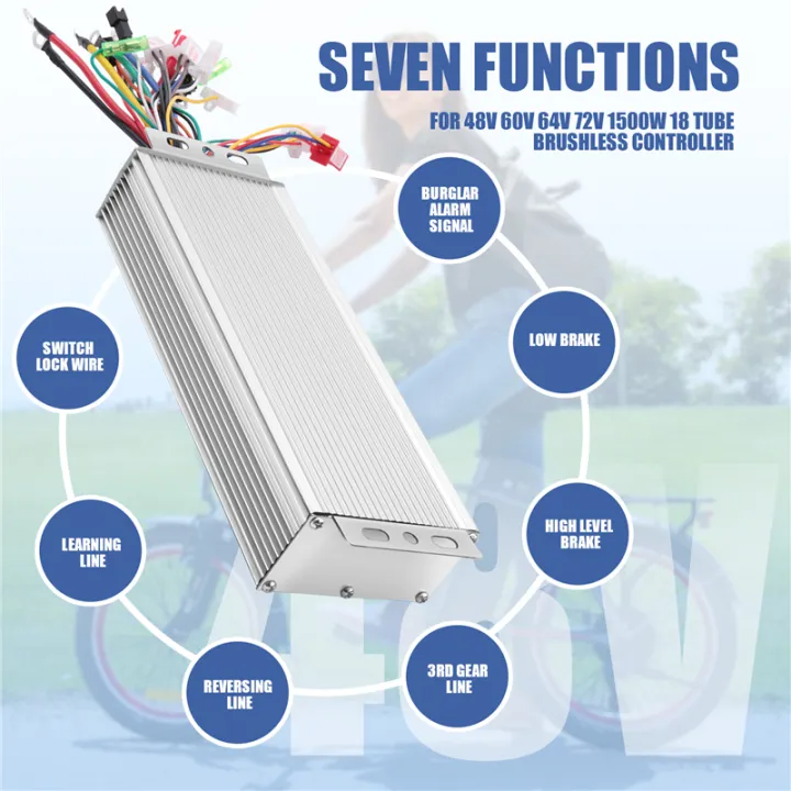 48V%2060V%2064V%2072V%201200W%201500W%2018%20Tubes%20Brushless%20Controller/Ebike%20Controller/Motor%20Controller%20for%20Electric%20Bicycle/Scooter%20-%20Image%207