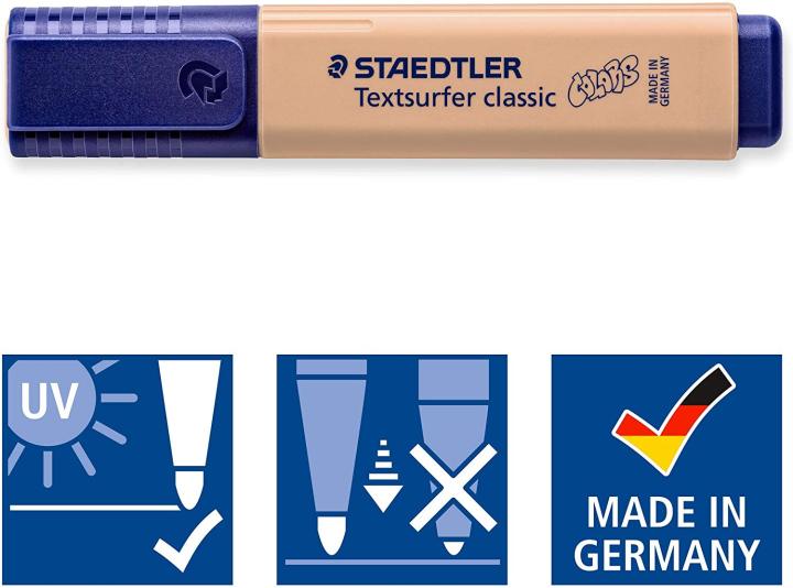 STAEDTLER%C2%AE%20Textsurfer%20Classic%20364C%20Highlighter%204%20Set-%20Vintage%20-%20Image%206