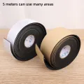 5M Table Chair Leg Protection Felt Self-adhesive Thickening Felt Foot Pad Cover Shock Absorber Mute Mat Protective Sofa Floor 1Pcs. 