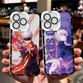 Jujutsu Kaisen Anime TPU Phone Case for Xiaomi Redmi 12, Note 12, 4G, 10, 11, 10S, 11S, 12S, 8, 9, 9A, 9C, 13C, 10C, 12C, A1, 9T, 9S, K40 Pro 5G, POCO F3 - Soft Clear Protective Back Cover, Camera Protection. 