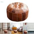 Unstuffed Pouf Cover Foot Stool Hassock Storage Ottoman Foot Rest Cover Premium Home. 