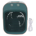 Desk Cooling Misting Fan, Table Mist Spray Fan 5 Speeds 180ml Water Tank for Camping for Bedroom. 