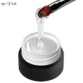 Myyeah 8 ml Transparent Nail Art Multi-Use Gel Decoration Solid Adhesive Gel Flower Carving Nail Extension UV Gel Manicure Tool. 