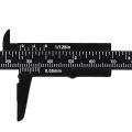 80MM Plastic Eyebrow Measuring Vernier Caliper Portable Double Scale Caliper Ruler Permanent Makeup Measurement Tools-3. 