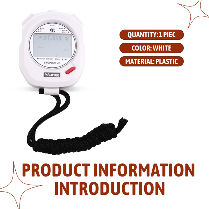 Hand Watch Digital Timer Digital Timer Handheld Digital Stopwatch Handheld Digital Digital ...