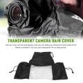 Waterproof Camera Raincoat Nylon Transparent Tpu Camera Rain Cover Dustproof Protector For Dslr Camera For Canon/Nikon/Sony. 