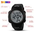Skmei Waterproof Watch Men HD Display Electronic Watches Sports Run Men's WristWatch Military Mens Reloj Masculino 1068. 