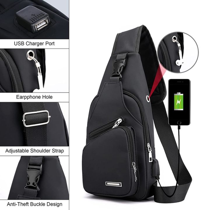 Sling Shoulder Bag Crossbody Bicycle Bag for Men Women Waterproof
