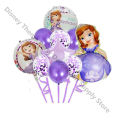Large Cartoon Princess Sofia Foil Balloon Set Girl Wedding Birthday Party Decoration Kid Party Sophia Diy Decor Toy. 