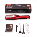 Hair Split Ends Trimmer Remover Damaged Hair Repair Hair Care Treatment Rechargeable Cordless Hair Cutting Red EU Plug. 