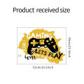 Gaming Zone Game Wall Sticker Playroom Bedroom Eat Sleep Game Repeat Xbox Ps4 Quote Wall Decal Gamers Room Vinyl Decor For Gamers Living Room Bedroom. 