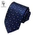 Sunnyheart Men Business Tie Lightweight Wedding Groom Dot Print Necktie. 