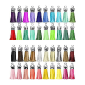 Acrylic Transparent Key Ring Set Key Fob Clear Acrylic Blank Pendants Clear Round Acrylic Blanks With Tassels Key Ring Jump Rings. 