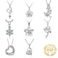 Pendant silver 925 / necklace pendants / Pendant only for women / Crystal diamond pandent / Accessories jewelry. 