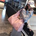 Portable Fitness Bag Women's Luggage Shoulder Dance Bag Yoga Storage Large Capacity Travel Bag Independent Waterproof Shoe Bag. 