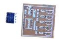 12F508 20 system 90 LED Driver PCB Circuit Knight Rider Decoration Microcontroller DIY Kit with components flasher circuit. 