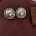 Banquet Accessories Elegant Clavicle Chain Medieval Pearl Necklace Medieval Vintage Pearl Choker Necklace White Pearl Earrings. 