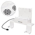 Cooling Fan Stand Professional Efficient 3 Levels Adjustable 7 Color LED Wall Mount Cooling Bracket for Xbox Series S. 