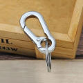 Clip Outdoor Carabiner Portable Hook Tool Quick Buckle Key Ring Detachable Keychain. 