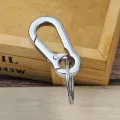 Carabiner Outdoor Tool Portable Hanging Hook Stainless Steel Buckle Quick Buckle Keychain Key Ring. 