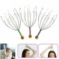 Handy head massager Neck Scalp Massage Head Massager tools Equipment Stress Relax Stainless Steel Handle. 