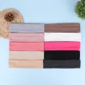 Women Solid Color Elastic Headband Soft Sports Yoga Sweatband Headwrap Wide Makeup Hairband Fashion Simple Hair Accessories Moyao. 