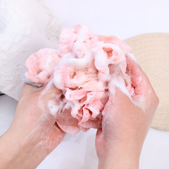 1/3Pcs%20Plus%20Size%20Bath%20Ball%20Soft%20Bath%20Flowers%20Lace%20Shower%20Scrubbers%20Body%20Wash%20Cleaning%20Tools%20Soft%20Lace%20Exfoliating%20Sponge%20Bubble%20Brush%20-%20Image%204