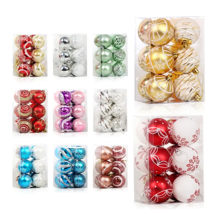 Christmas%20Hanging%20Ball%20Painted%20Ball%206cm%2012PCS%20for%20Xmas%20Ornaments%20Christmas%20Tree%20Decoration%20Deco%20Home%20Party%20Daily%20Use%20Present%20Gift%20Festival%20Holiday%20Housewarming%20Portable%20-%20Image%207
