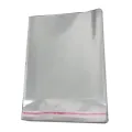 100pcs 5*8 inches Clear Transparent Polythene Bags BOPP Bags with Selfsealing Sticker. 