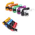 bend】 1 Rubber Straight valve/bend valve Tubeless Tyre Bicycle Auto Parts Tire Valve Accessories 5 colors. 