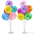 7 Tubes Balloons Stand Holder Column. 