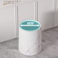 Creative Storage Bin Kitchen Kitchen Bin Portable Office Double-Layer Trash Can for Home Toilet Indoor. 