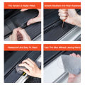 Sieece For Mitsubishi Xpander 4PCS Car Door Sill Protector Auto Carbon Fiber Threshold Strips Sticker Anti Scratch Car Sticker Car Accessories Exterior. 